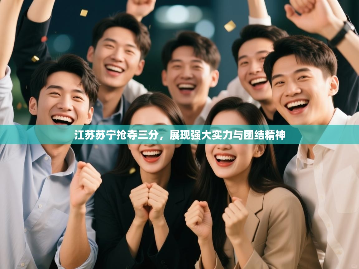 江苏苏宁抢夺三分，展现强大实力与团结精神