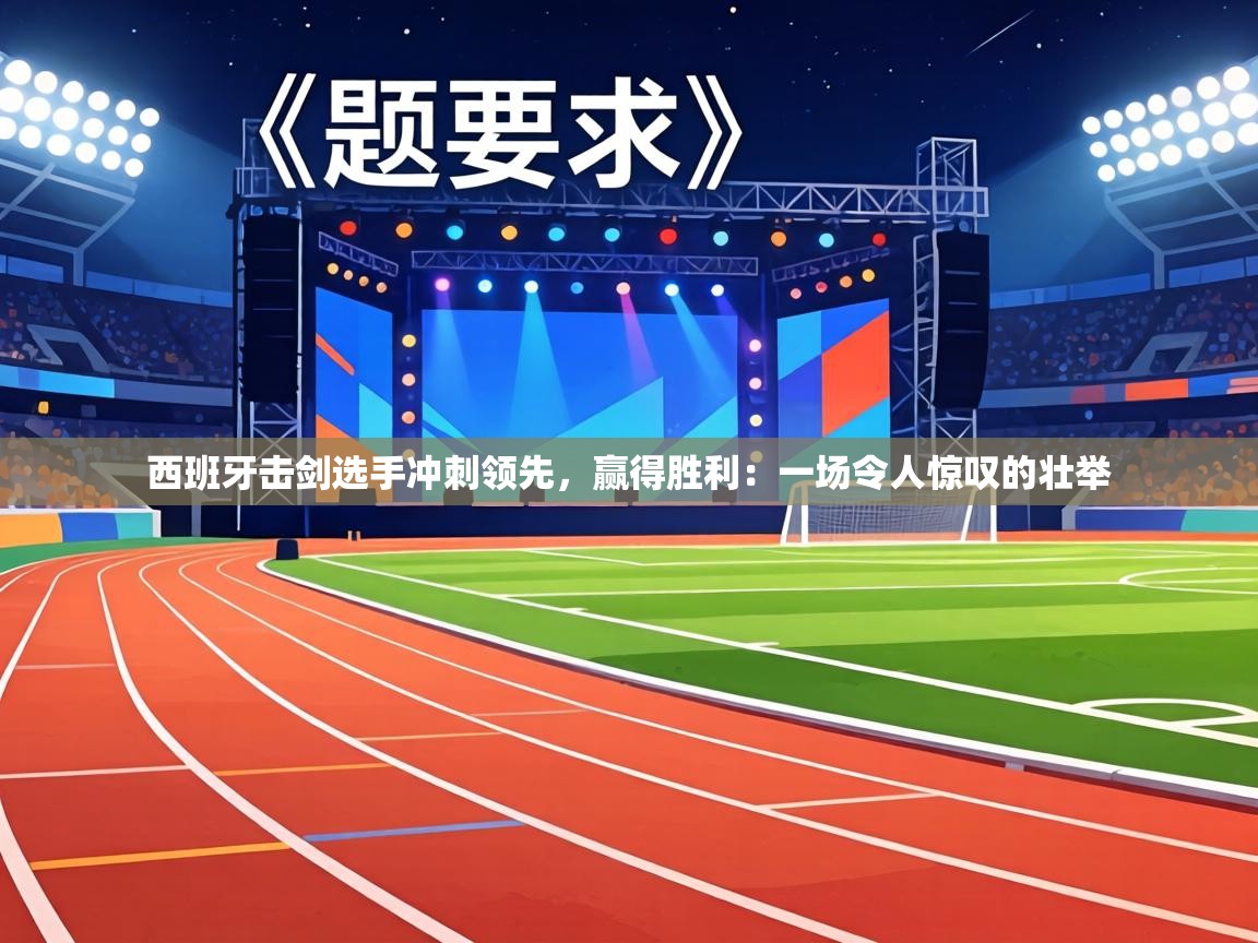 西班牙击剑选手冲刺领先，赢得胜利：一场令人惊叹的壮举  第1张